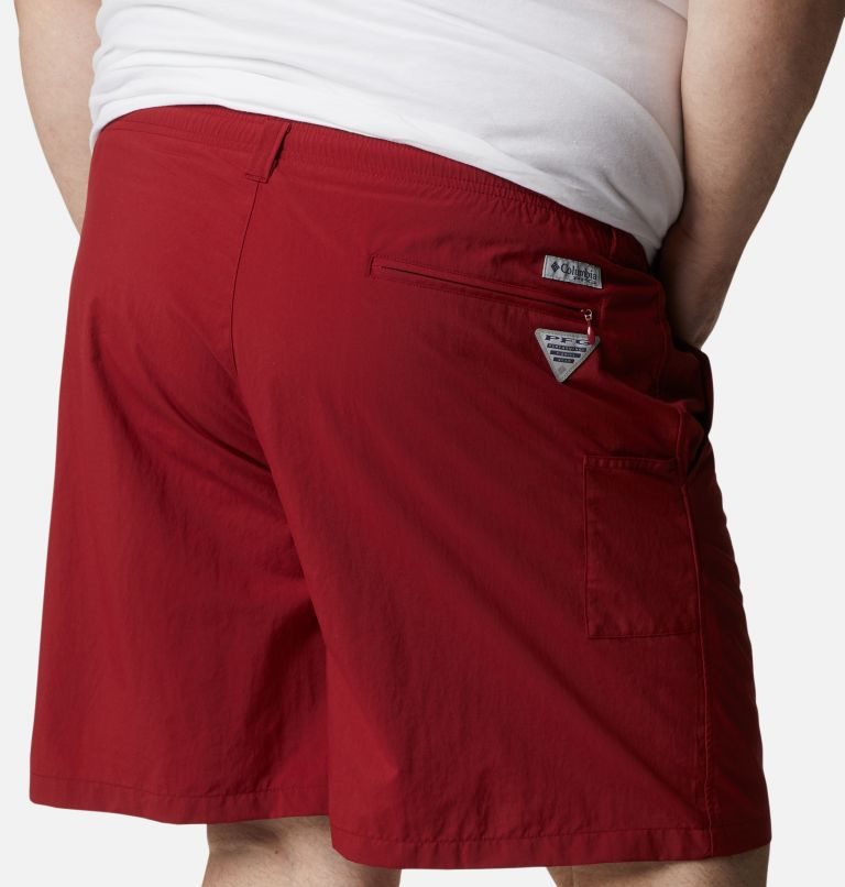 Men's Columbia PFG Backcast III Water Shorts Red | Plus Size CA-ML640